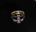 Elegant Silver-Plated Zircon Statement