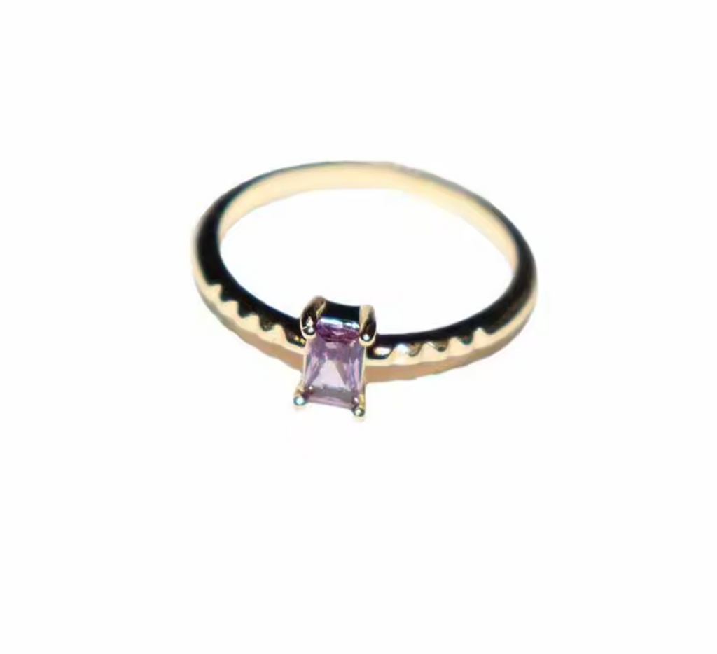 Elegant Silver-Plated Zircon Statement