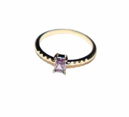 Elegant Silver-Plated Zircon Statement