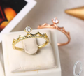 Princess Crown Rose Gold Ring