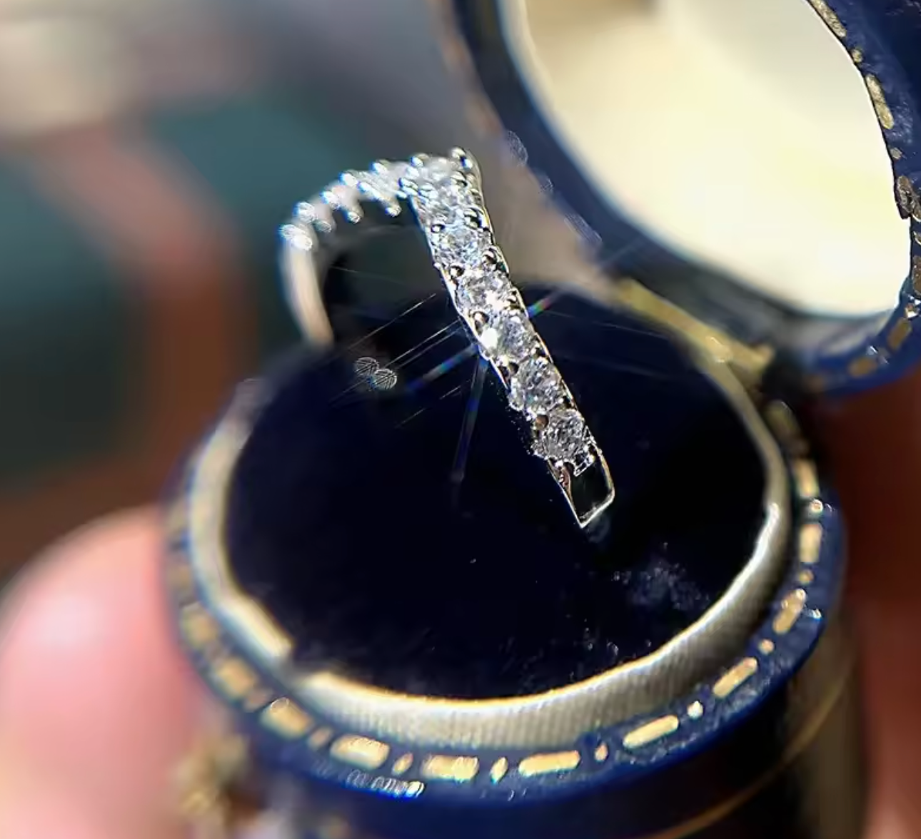 Simple Stylish V-Shaped Ring for Women