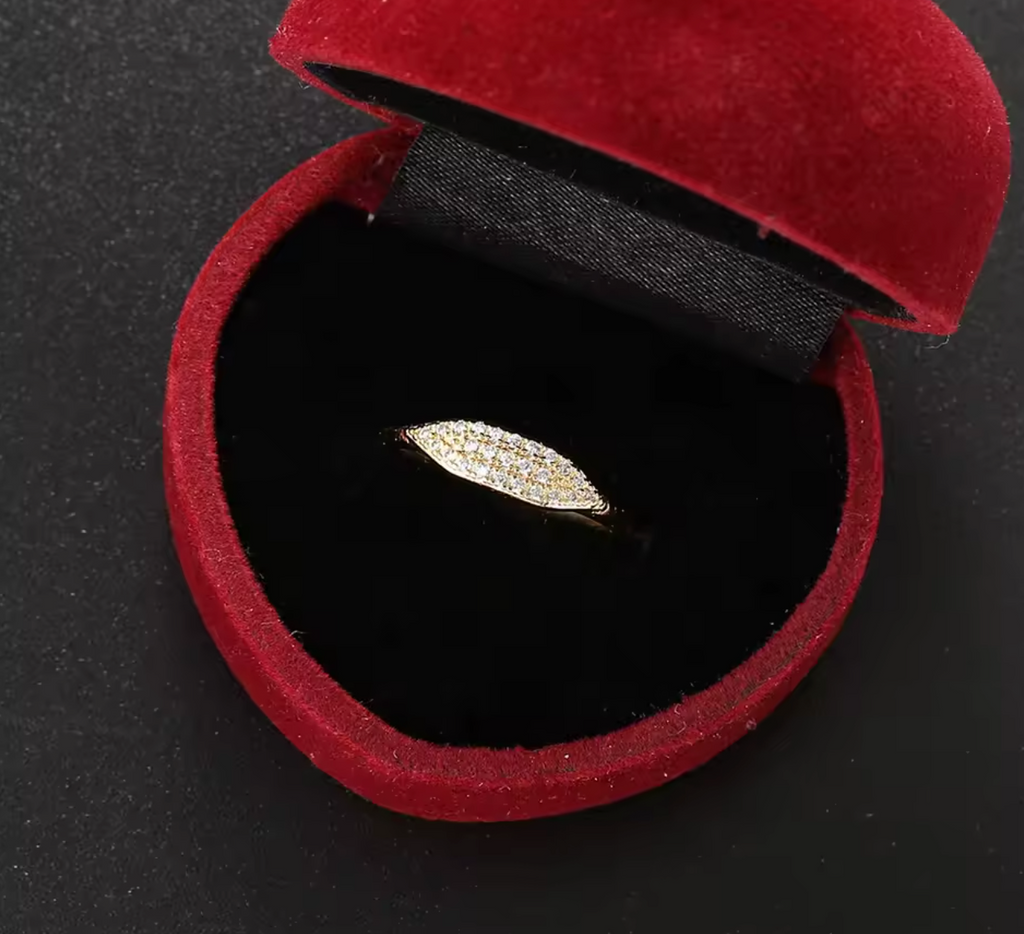 Trendy Gold-Tone Stacking Rings