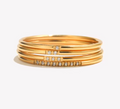 Minimalist 18K Gold-Plated Stainless Steel Zircon Ring